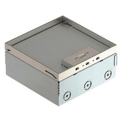 OBO Bettermann Bodentank UDHOME4 2V V, 202x202mm, 2 Gerätebecher, Edelstahl, 7427200... OBO-7427200 4012195916383 (Abb. 1)