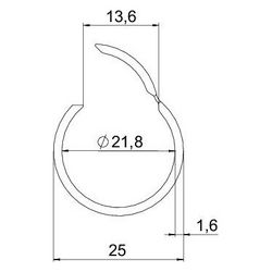 OBO Bettermann Quick-Pipe 2953 M25, 25mm, Polyvinylchlorid, Lichtgrau... OBO-2153920 4012195025214 (Abb. 1)