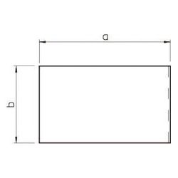 OBO Bettermann Endstück WDK HE80210RW, 80x210mm, PVC, Reinweiß... OBO-6193391 4012195042587 (Abb. 1)
