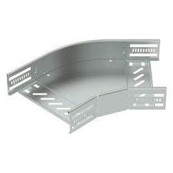 OBO Bettermann Bogen 45 Grad RB 45 620 FS, 60x200mm, Stahl, Zink... OBO-6036104 4012197345228 (Abb. 1)