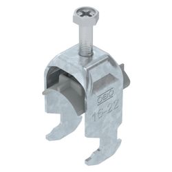 OBO Bettermann Bügelschelle BS-H1-K-22 FT, 16-22mm, Stahl, feuerverzinkt... OBO-1186216 4012196847013 (Abb. 1)