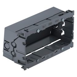 OBO Bettermann Geräteeinbaudose 71GD7-2, 148x77x58mm, Kunststoff, Eisengrau... OBO-6288608 4012196789146 (Abb. 1)