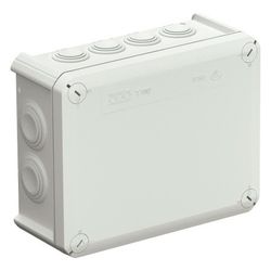 OBO Bettermann Kabelabzweigkasten T 160, 190x150x77mm, Kunststoff, Lichtgrau... OBO-2007093 4012195246800 (Abb. 1)