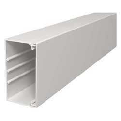 OBO Bettermann Wand- und Deckenkanal WDK 60110, 60x110x2000mm, PVC, Reinweiß... OBO-6191215 4012196363438 (Abb. 1)