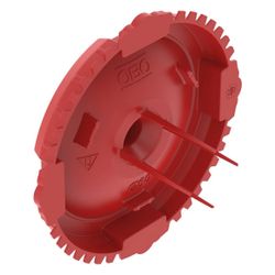 OBO Bettermann Signaldeckel ZU 60-SD, 60mm, Kunststoff, Rot... OBO-2003760 4012196714643 (Abb. 1)