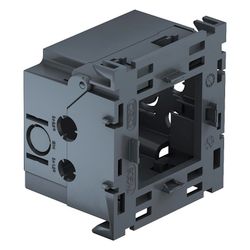 OBO Bettermann Geräteeinbaudose 71GD8-2, 71x76x51mm, Kunststoff, Eisengrau RAL7011... OBO-6288569 4012195914990 (Abb. 1)