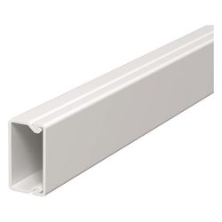 OBO Bettermann Wand- und Deckenkanal WDK15030RW, 17,5x30x2000mm, PVC, Reinweiß... OBO-6191010 4012196794119 (Abb. 1)