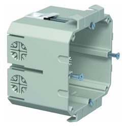 OBO Bettermann Geräteeinbaudose 2390/8T, 1-fach, Kunststoff, Steingrau... OBO-6270743 4012196618972 (Abb. 1)