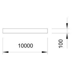 OBO Bettermann Korrosionsschutzbinde 356 100, 100mm, 1,1mm, Petrolatum, Braun... OBO-2360101 4012195230595 (Abb. 1)
