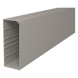 OBO Bettermann Wand- und Deckenkanal WDK 80x210x2000mm, 80x210x2000mm, PVC, Grau... OBO-6026192 4012196029891 (Abb. 1)