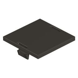OBO Bettermann Leerplatzabdeckung LP 45, 45mm, Polyamid, Schwarz... OBO-7407584 4012195112440 (Abb. 1)