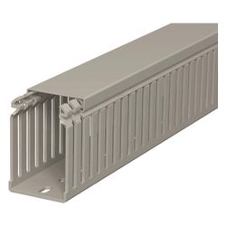 OBO Bettermann Verdrahtungskanal LKV 75050, 75x50x2000mm, PVC, Steingrau... OBO-6178324 4012196010400 (Abb. 1)