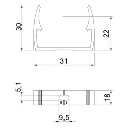 OBO Bettermann Quick-Schelle ALQ M25, M25, Aluminium... OBO-2149925 4012196409259 (Abb. 1)