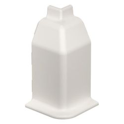 OBO Bettermann Außeneck SLL AE2070 Haubenformteil, 46mm, PVC, Reinweiß... OBO-6132262 4012196720804 (Abb. 1)