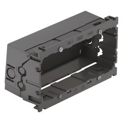 OBO Bettermann Geräteeinbaudose 71GD7-2, 148x77x58mm, Kunststoff, Eisengrau... OBO-6288608 4012196789146 (Abb. 1)