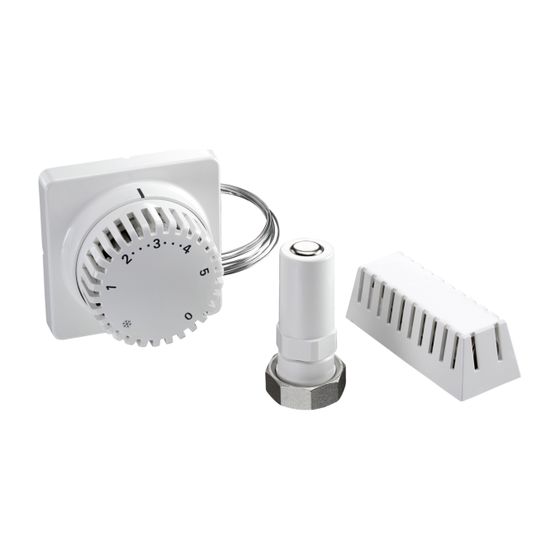 Oventrop Thermostat Uni FH, 7-28 C 0 x 1-5, Fernversteller u. Fernfühler,2m