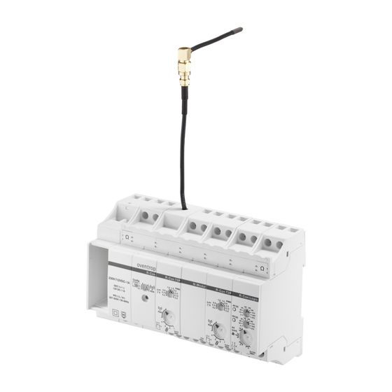 Oventrop Funkempfänger R-Con 4-Kanäle, mit Brenner- und Pumpenlogik