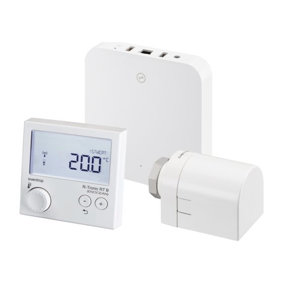 Oventrop Basisset Heizkörper OVbalance Home, mit Display, Temperatur ablesbar, 1150792