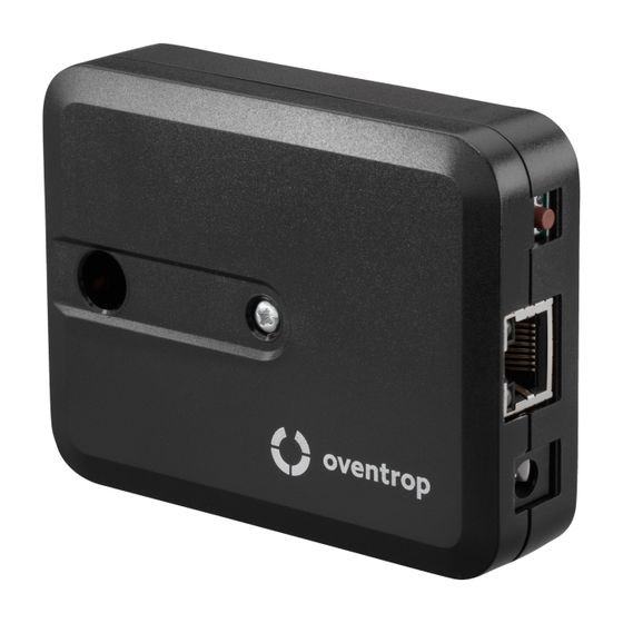 Oventrop Regtronic Kommunikationsmodul KM-IP, BACnet IP oder Modbus TCP, LED-Anzeige, 1159094