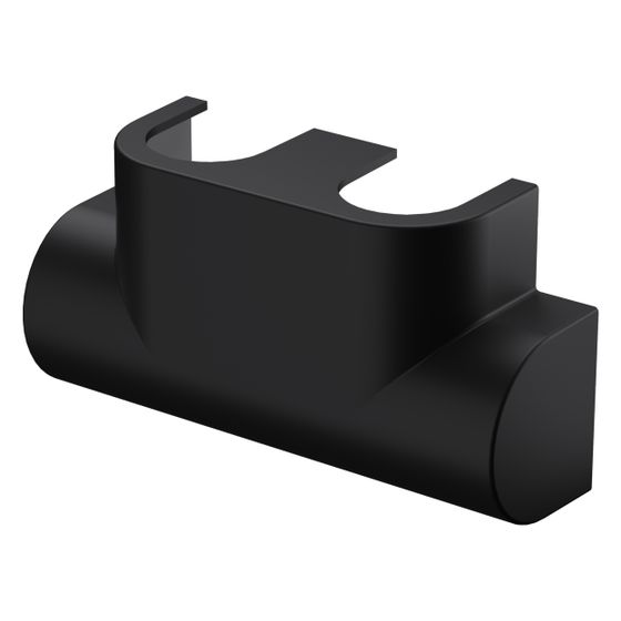 Oventrop Designabdeckung Multiblock T/TU/TQ Eck, Schwarz matt, 1184082