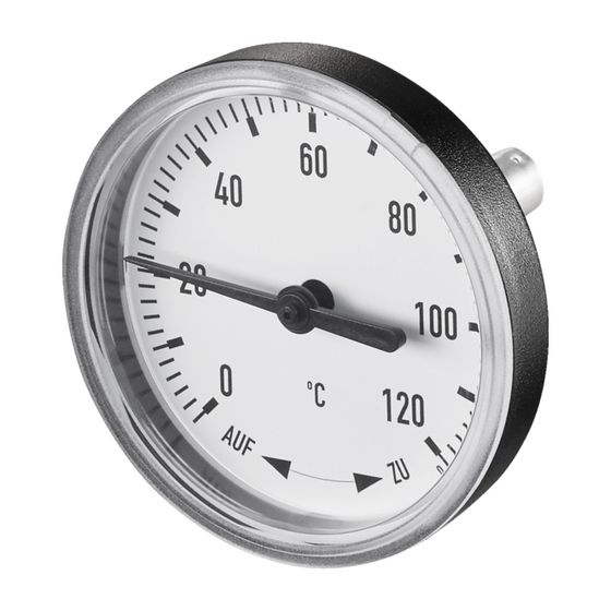 Oventrop Thermometer für Regusol, bis Baujahr 2015