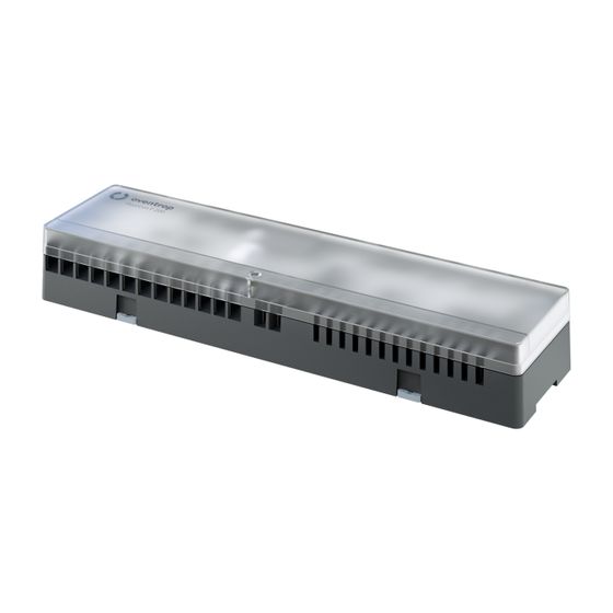 Oventrop Anschlussleiste FloorCon F 200, 8 Raumthermostate, 12 Stellantriebe, 230V, 1400984
