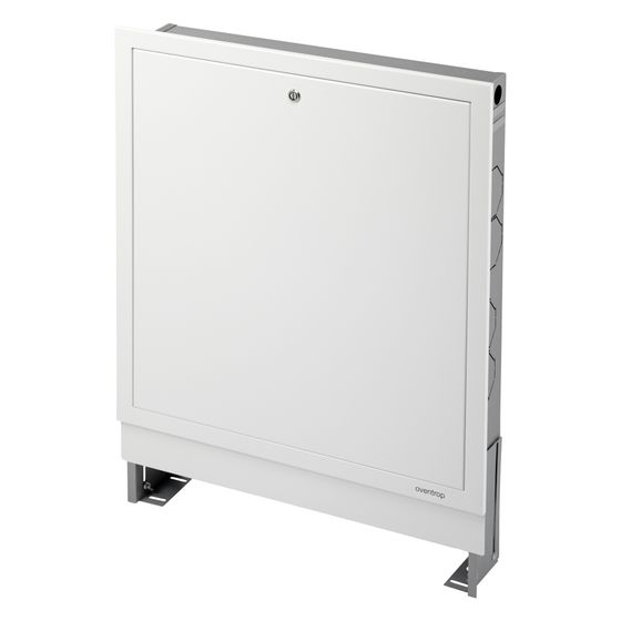 Oventrop Ersatzset für Unterputzschrank 1401151, 760-885x560x115mm, Stahl, Weiß RAL 9010, 1401193