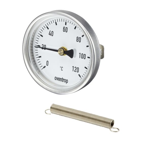 Oventrop Anliege-Thermometer für Verteiler