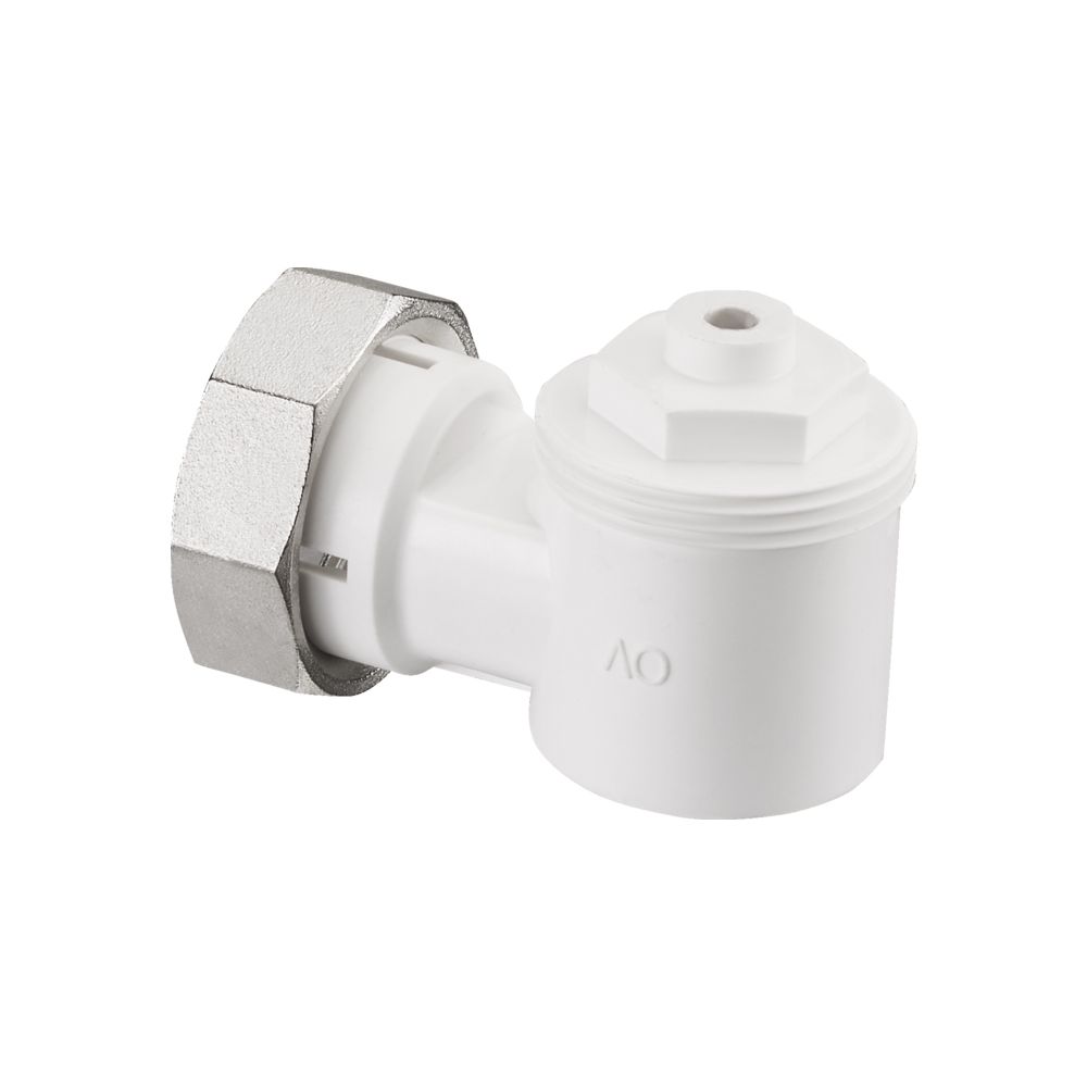 Oventrop Winkeladapter für Ventil-HK weiß, Gewindeanschluss M30x1,5... OVENTROP-1011450 4026755208160 (Abb. 1)
