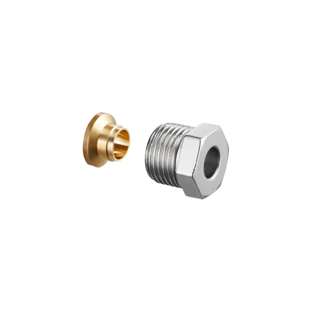 Oventrop Ofix CE Klemmringverschraubung, für Innengewinde 3/8" x 10mm, für Kupferrohr... OVENTROP-1027151 4026755207217 (Abb. 1)