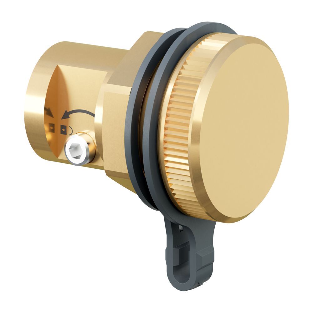 Oventrop Entleeradapter HydroPort, mit Madenschraube fixierbar, Messing, 1069601... OVENTROP-1069601 4026755486872 (Abb. 2)