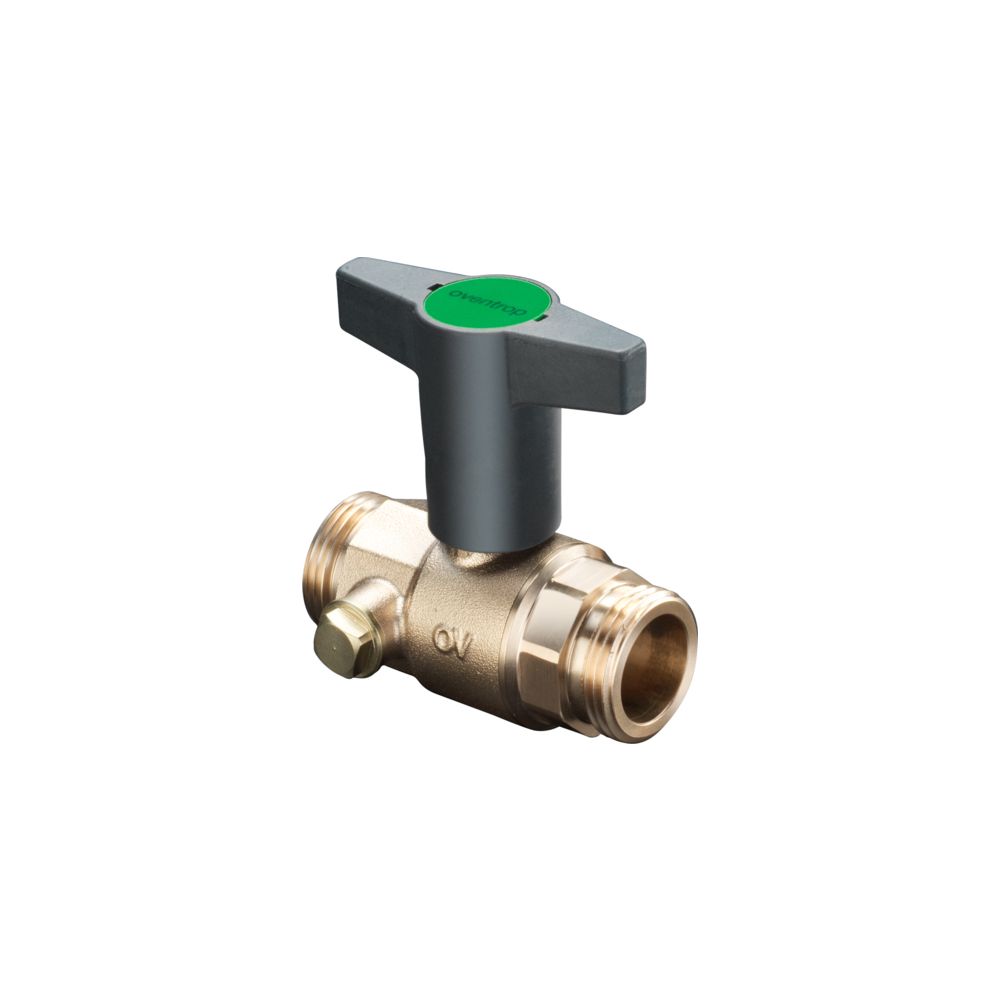 Oventrop Optibal TW Trinkwasserkugelhahn DN 25 1 1/4" Außengewinde, Rotguss... OVENTROP-4208908 4026755341041 (Abb. 1)