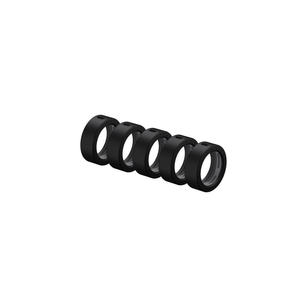 Oventrop Designabdeckung Decoring für Thermostat Uni SH, Schwarz matt, 1011394... OVENTROP-1011394 4026755555905 (Abb. 4)