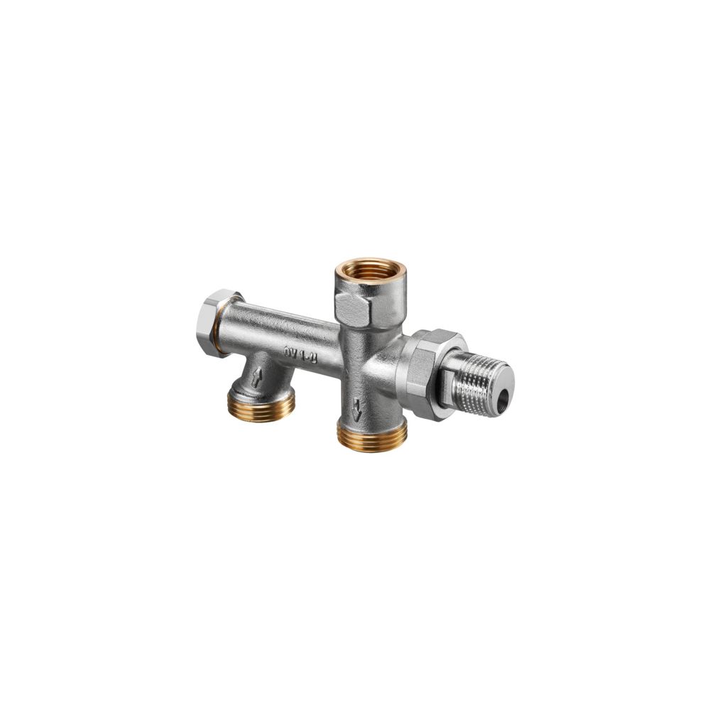 Oventrop Uno Einrohr-Anschlussstück DN 15, 3/4" Außengewinde für vertauschten Vorlauf... OVENTROP-1013164 4026755370867 (Abb. 2)