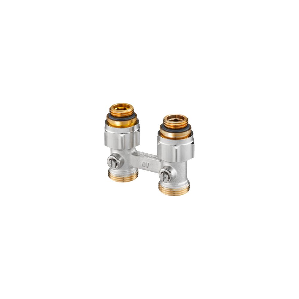 Oventrop ZB Multiflex Absperrverschraubung 1/2" x 3/4" AG, Messing vernickelt, 101588... OVENTROP-1015883 4026755228892 (Abb. 2)