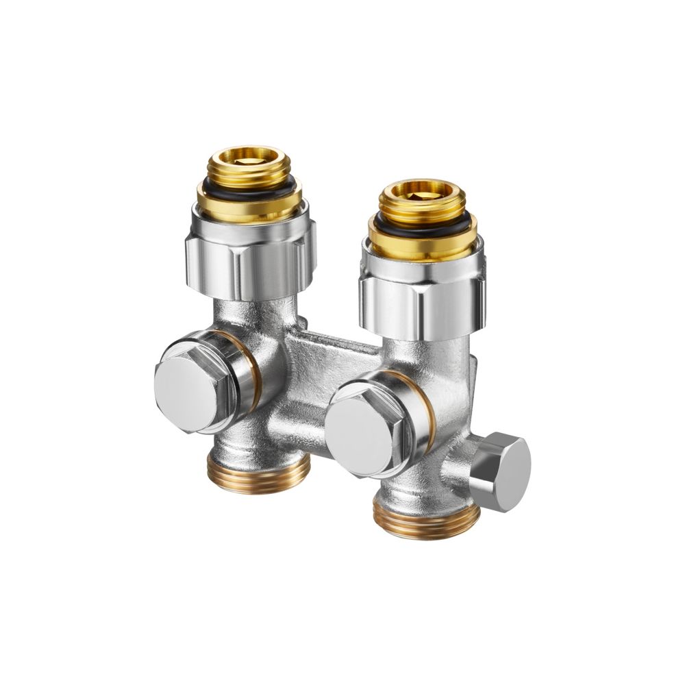Oventrop ZBU Multiflex F Absperrverschraubung 1/2" AG x 3/4" AG, zum Entleeren, Messi... OVENTROP-1015993 4026755228373 (Abb. 2)