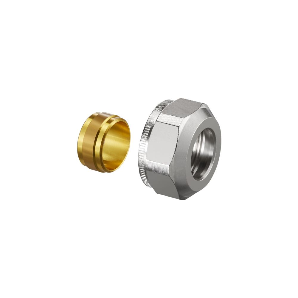 Oventrop Ofix CEP Klemmringverschraubung, M24x1,5,15mm, 2-fach, für Kupferrohre, 1016... OVENTROP-1016813 4026755250343 (Abb. 3)