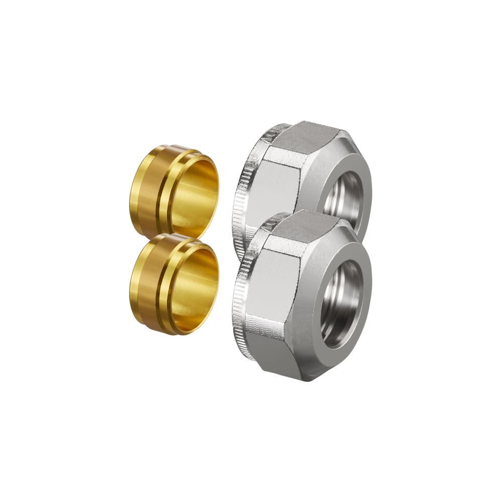 Oventrop Ofix CEP Klemmringverschraubung, M24x1,5,15mm, 2-fach, für Kupferrohre, 1016... OVENTROP-1016813 4026755250343 (Abb. 4)