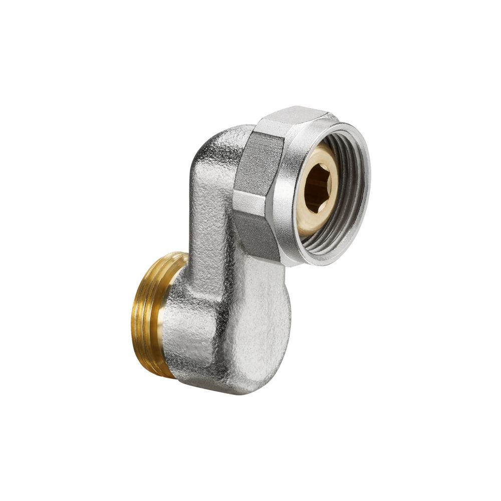 Oventrop S-Anschlussverschraubung G 3/4" AG x G 3/4" ÜM, Messing, vernickelt, 1019205... OVENTROP-1019205 4026755499315 (Abb. 2)