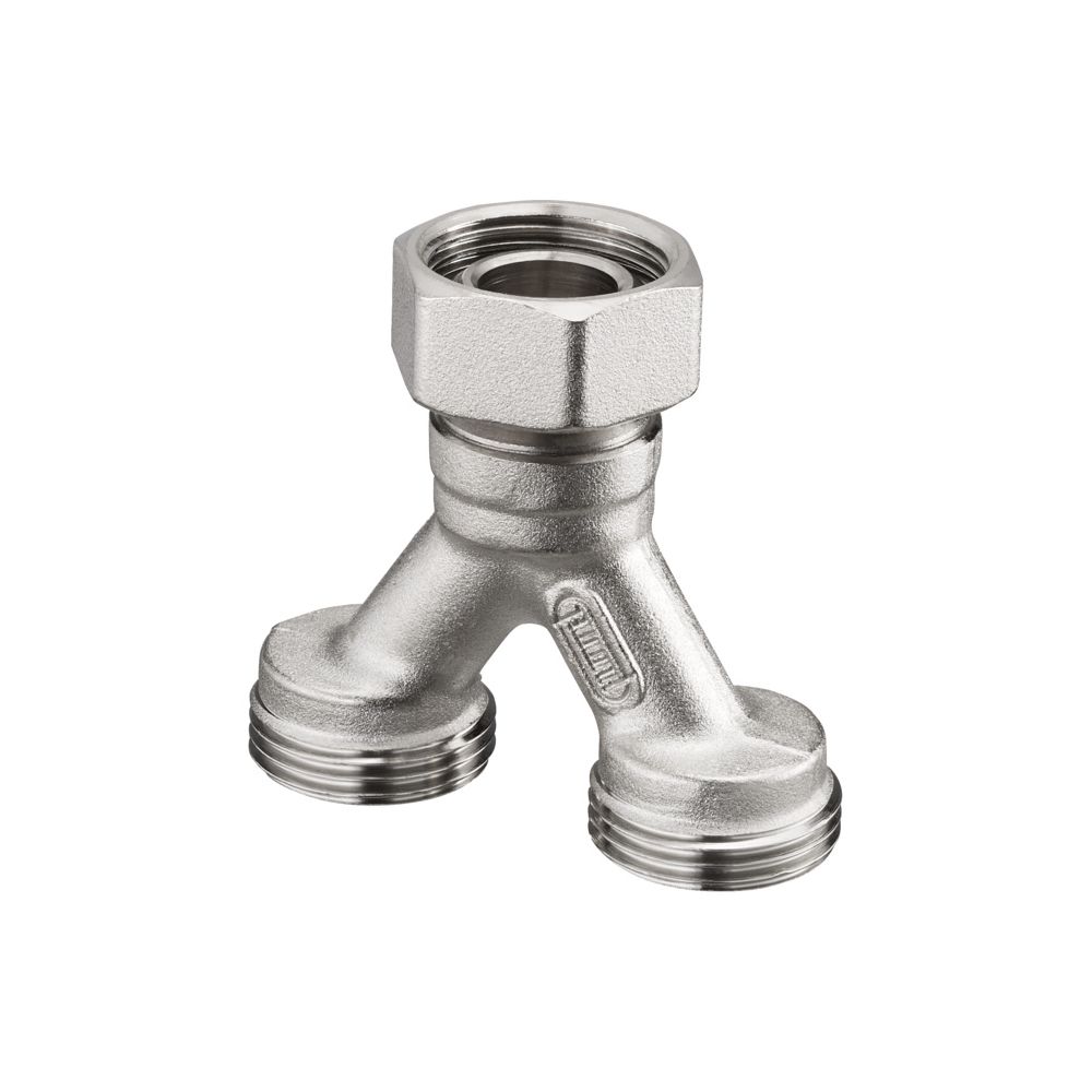 Oventrop Duo-Anschlussstück für Wandeinbaukasten Unibox, 1x 3/4" Überwurfmutter und 2... OVENTROP-1022655 4026755313000 (Abb. 4)