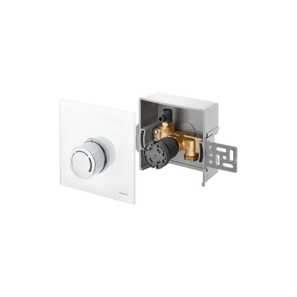 Oventrop Unibox RTL Rücklauftemperaturbegrenzer Echtglas Weiß, 1022750... OVENTROP-1022750 4026755462579 (Abb. 2)