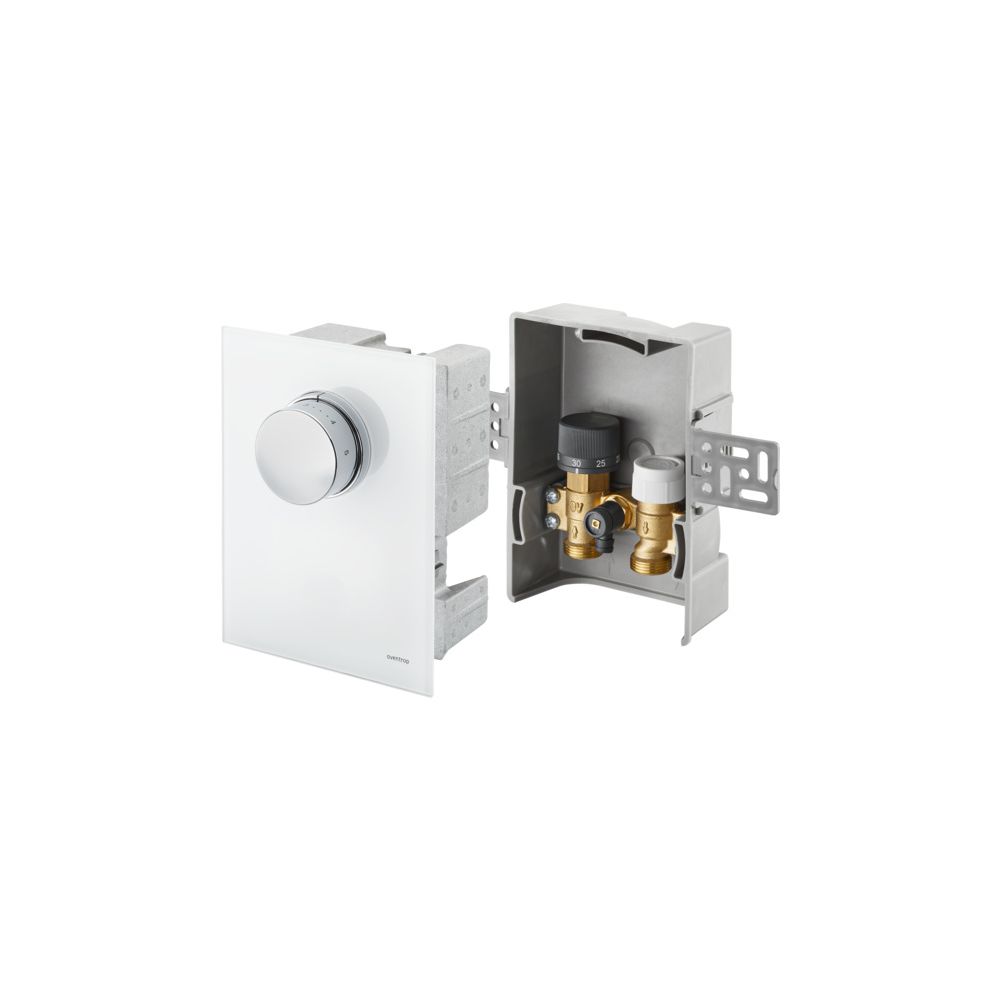 Oventrop Unibox T-RTL Thermostat, RTL, Echtglas Weiß, 1022770... OVENTROP-1022770 4026755463279 (Abb. 2)