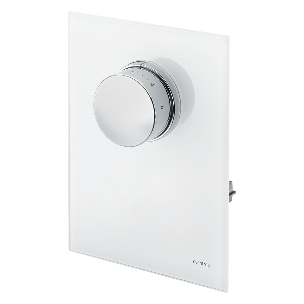 Oventrop Abdeckung mit Thermostat für Unibox T-RTL, Echtglas Weiß, 1022777... OVENTROP-1022777 4026755471663 (Abb. 2)