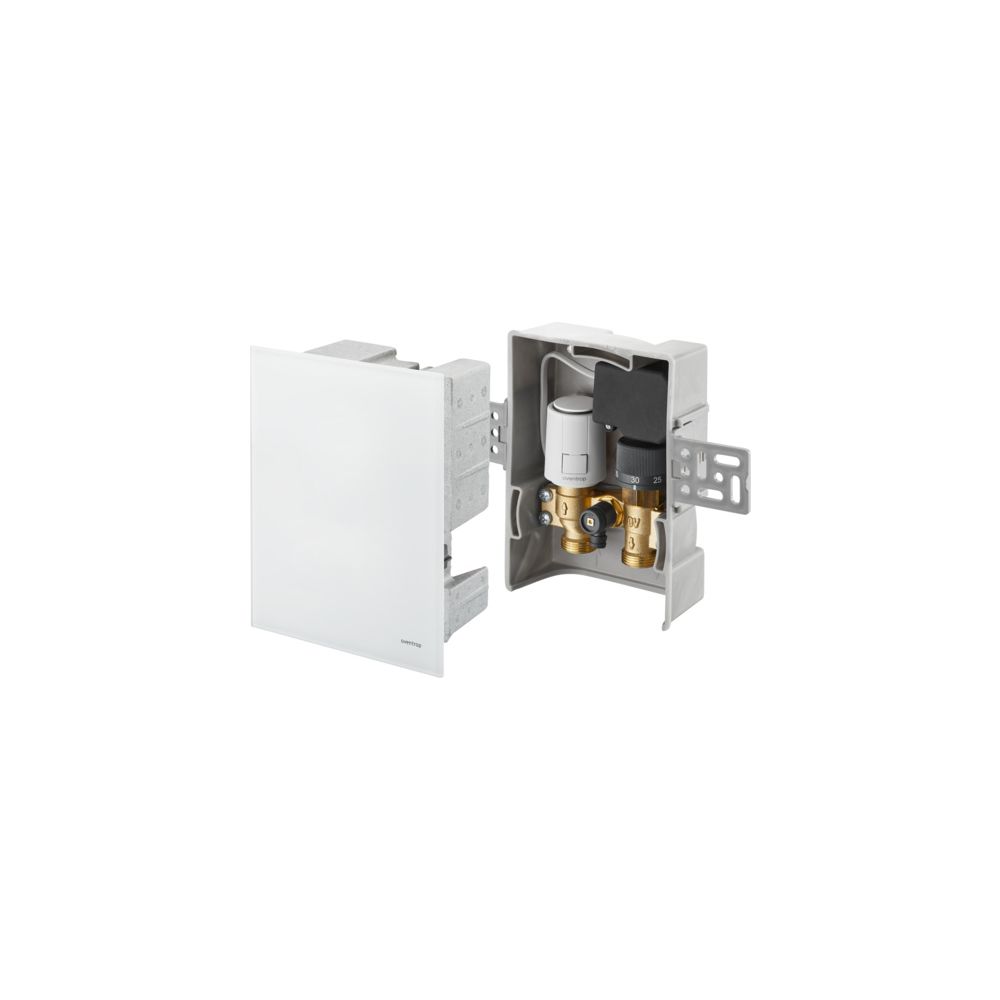 Oventrop Unibox TQ-RTL R-Tronic Thermostat RTL Q-Tech R-Tronic, Echtglas Weiß, 102278... OVENTROP-1022782 4026755463323 (Abb. 4)
