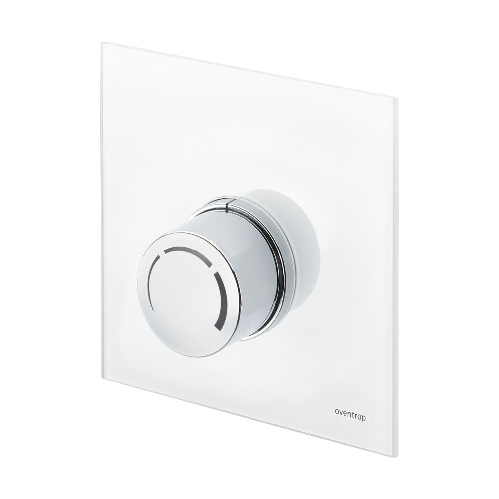 Oventrop Abdeckung mit Handrad für Unibox RTL, Echtglas Weiß, 1022787... OVENTROP-1022787 4026755471694 (Abb. 2)