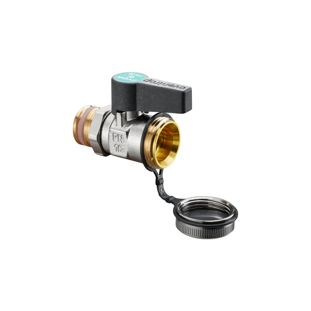 Oventrop Optiflex Kugelhahn DN 15, 1/2" Außengewinde für Trinkwasser, 1033152... OVENTROP-1033152 4026755400311 (Abb. 2)
