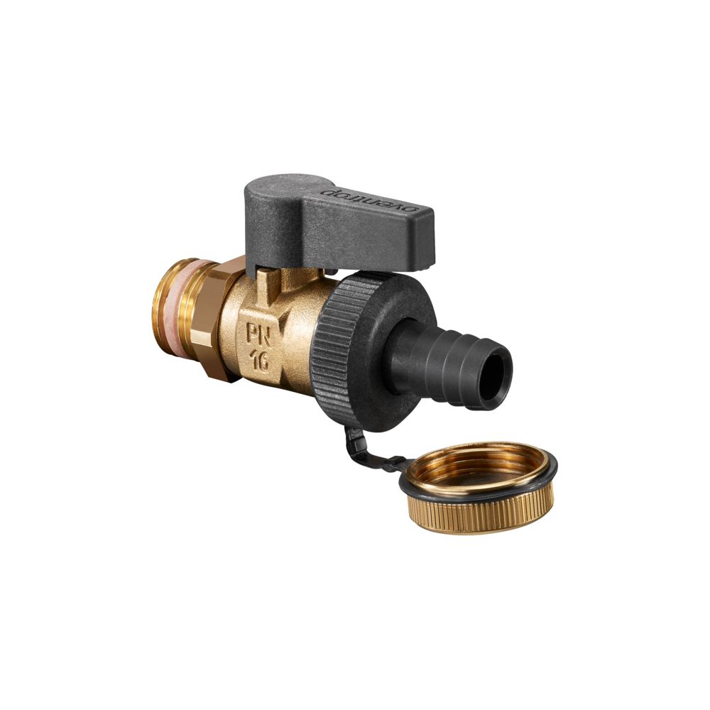 Oventrop Optiflex Kugelhahn DN 25, 1" Außengewinde mit Schlauchverschraubung und Vers... OVENTROP-1033308 4026755120387 (Abb. 2)