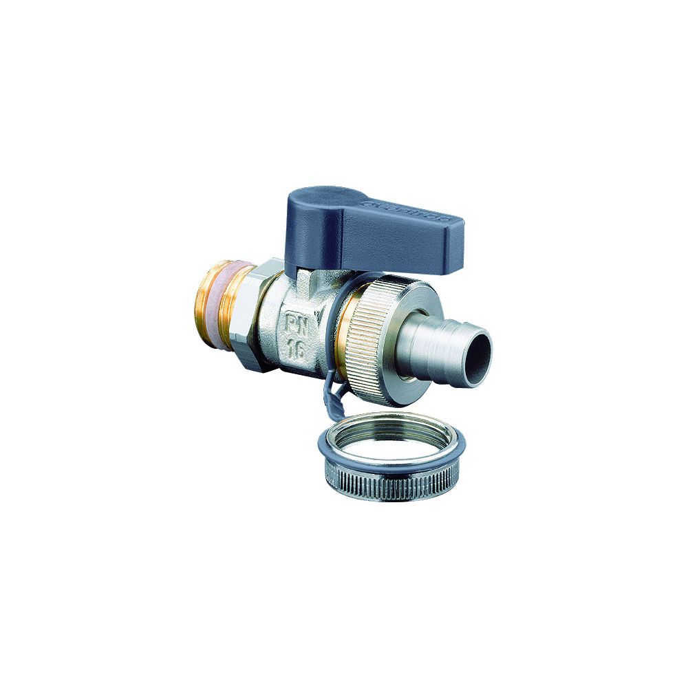 Oventrop Optiflex Kugelhahn DN 10, 3/8" Außengewinde mit Schlauchverschraubung und Ve... OVENTROP-1033351 4026755205718 (Abb. 6)