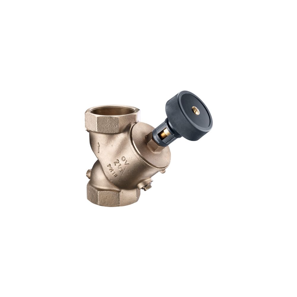 Oventrop HydroControl VTR Strangregulierventil DN 65, 2 1/2" Innengewinde mit Blindst... OVENTROP-1060120 4026755125009 (Abb. 2)