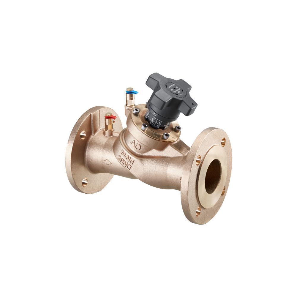 Oventrop HydroControl VFR Strangregulierventil DN 125, PN 16, Flansch DIN, 2 Messvent... OVENTROP-1062354 4026755251654 (Abb. 3)